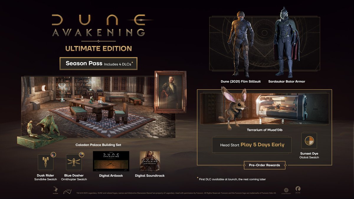 Dune Awakening Contract Rewards Offer XP, Solari, Gear, and Skill Unlocks